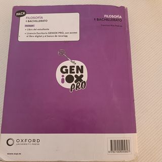 filosofía 1 bachillerato
