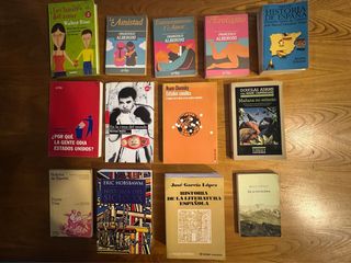 lote de 14 libros de ensayo