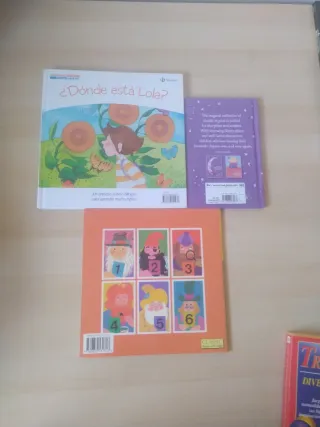 Lote de 3 libros en inglés para niños