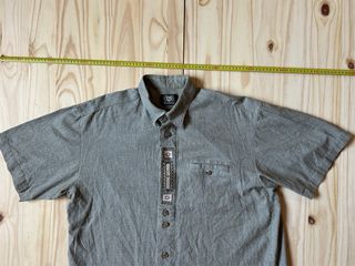 Camisa verde oliva manga corta