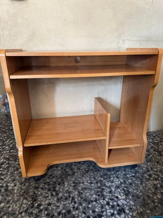 Escritorio madera marrón