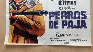 Cartel Perros de Paja (1971)