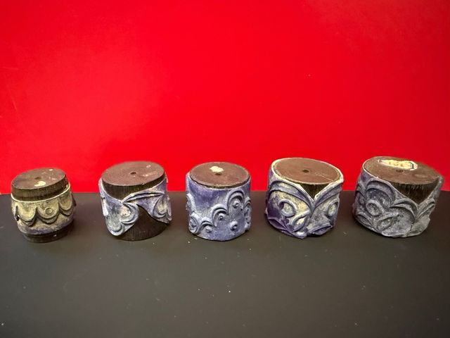 Rodillos entintadores filigrana para bordar