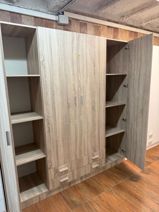 OFERTA ARMARIO 4 PUERTA 200x210cm NUEVO 3 COLORES