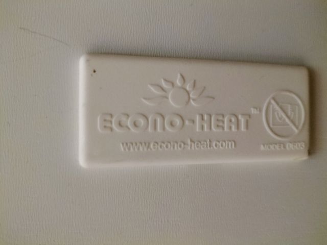 Panel calefactor Ecoheat blanco