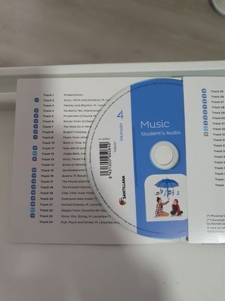 MUSIC 4 PRIMARY STUDENT'S Book + CD