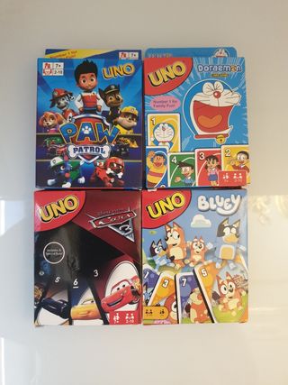 4 Jogos de Cartas UNO