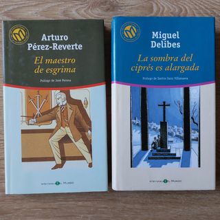 2 libros Literatura española