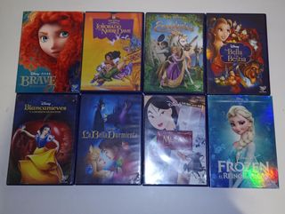 Colección 8 DVDs Disney Princesas - Español