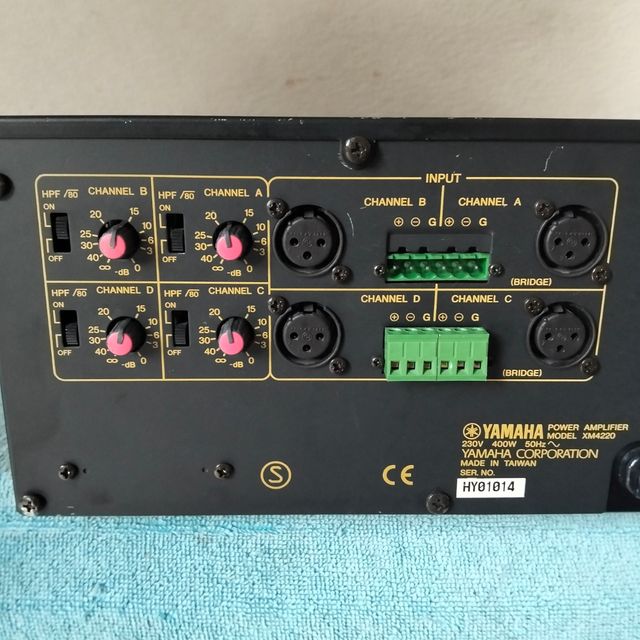 Yamaha 4/220: Amplificatore 4ch