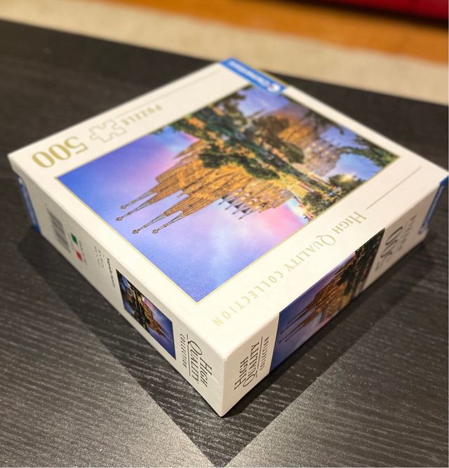 Dos puzzles de 500 piezas