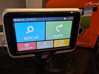 Navegador GPS Mio Spirit 470
