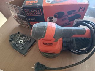 Lijadora Black+Decker 4 en 1 - 200W