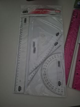 Estuche dibujo 30cm - Reglas