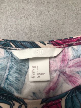 Incantevole vestito floreale estivo tg S