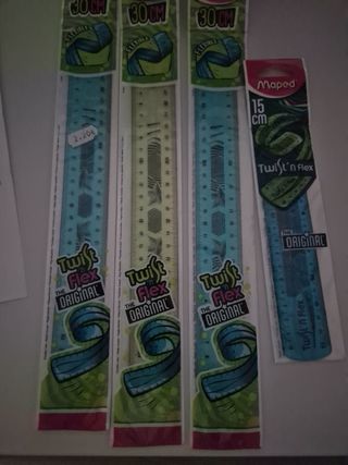Reglas flexibles Maped: 30cm + 15cm