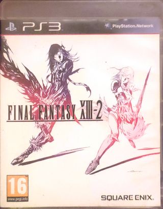 Caja y manual final fantasy XIII-2 PS3
