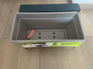 Portavaso Silvano - Beige & Grigio