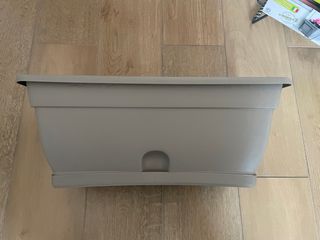 Portavaso Silvano - Beige & Grigio