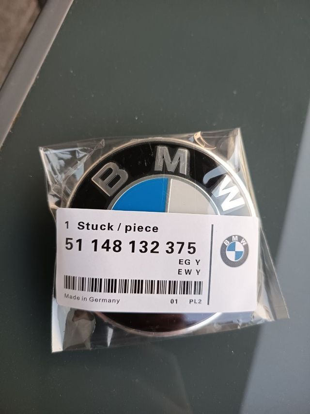 1 Emblema BMW capó 82mm.