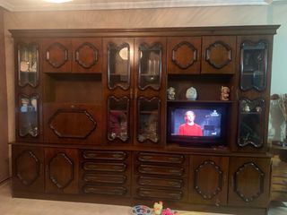 Mueble salón madera - vintage