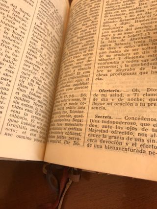 Misal Romano ￼Ritual latino-español. 1957