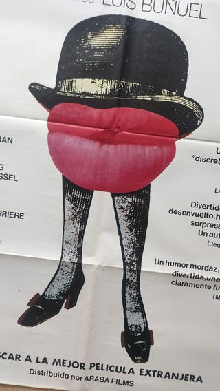Cartel Luis Buñuel: El discreto encanto