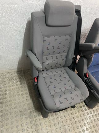 2 Sillones VW T5 - Gris & Azul