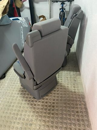 2 Sillones VW T5 - Gris & Azul