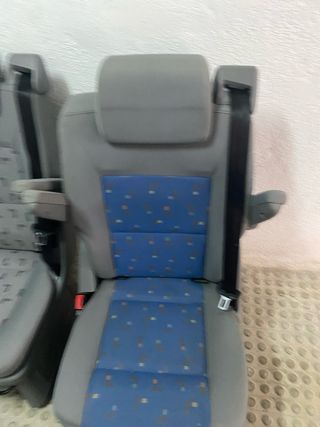 2 Sillones VW T5 - Gris & Azul