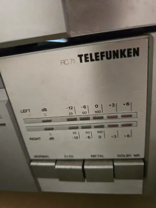 Equipo Hi-Fi Vintage Telefunken (Pletina, Radio...