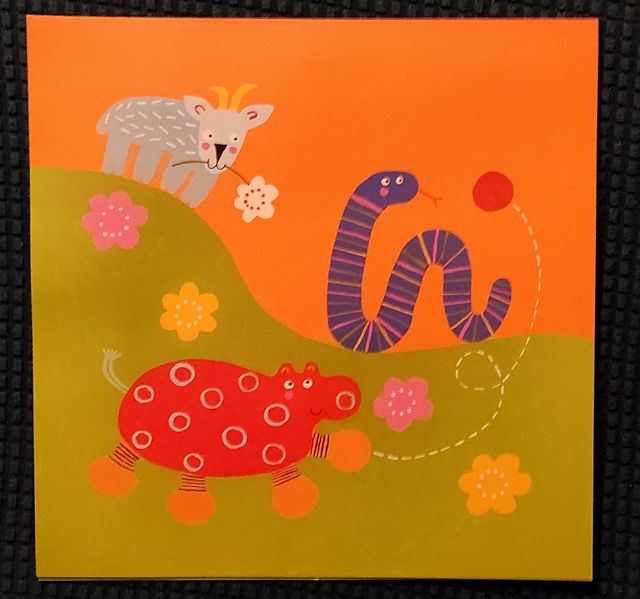 3 láminas infantiles IKEA - Animales