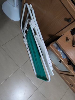 SILLA DE PLAYA PLEGABLE 
RESISTENTE Y DURADERA 