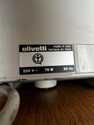 Olivetti ET 2500: Macchina da scrivere