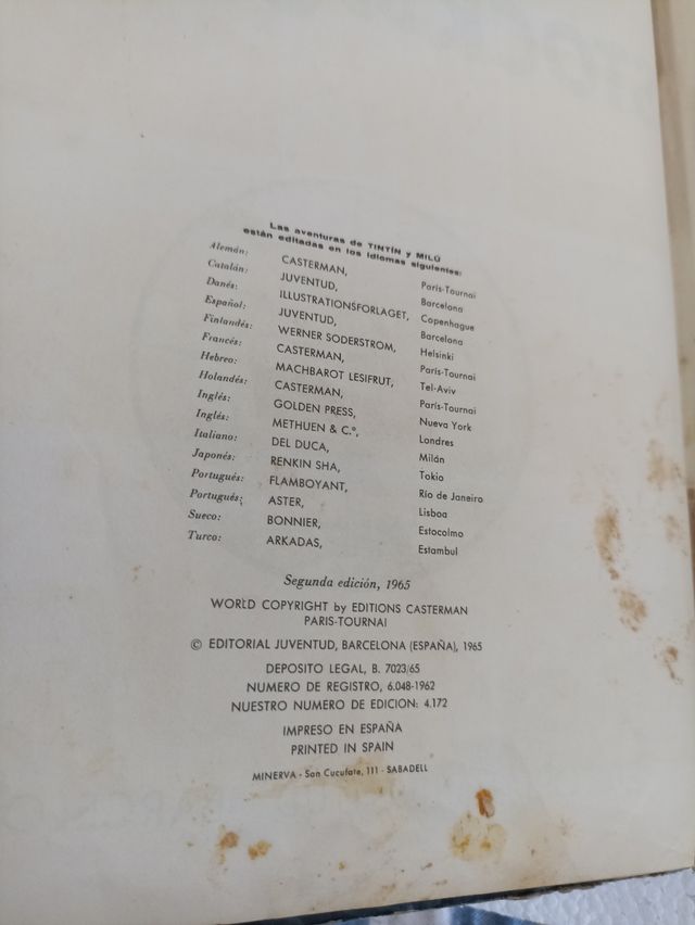 Las aventuras de titntin