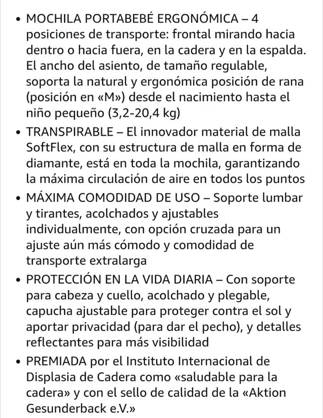 Ergobaby Omni Breeze - Portabebés