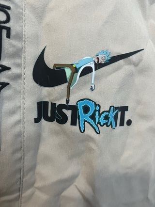 Chaqueta beige Rick Morty Just Rick It M