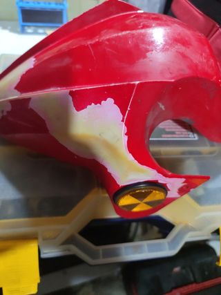 Guardabarros delantero scooter rojo