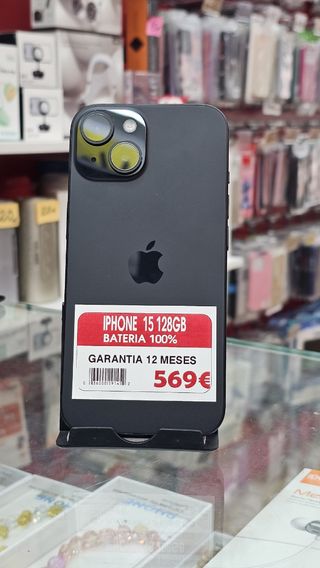 iPhone 15 128GB - Negro