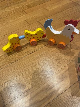 varios juguetes de madera, 5€ cada uno