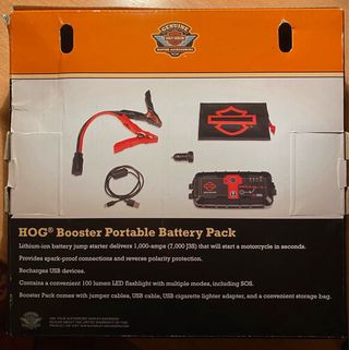 Cargador Batería Harley Davidson 12V 1000A