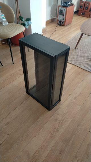 Vitrina baño negra - Mueble baño