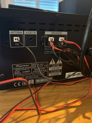 Minicadena Pioneer negra