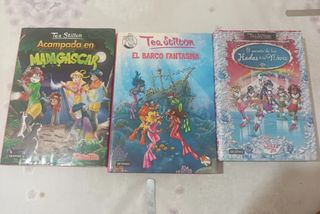 Lote 3 libros juveniles Tea Stilton