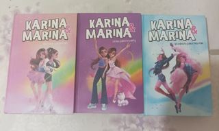 Lote 3 libros Karina Marina