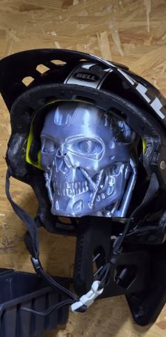 Soporte para casco moto 