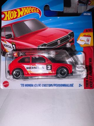 Hot Wheels Honda Civic '73 1:64