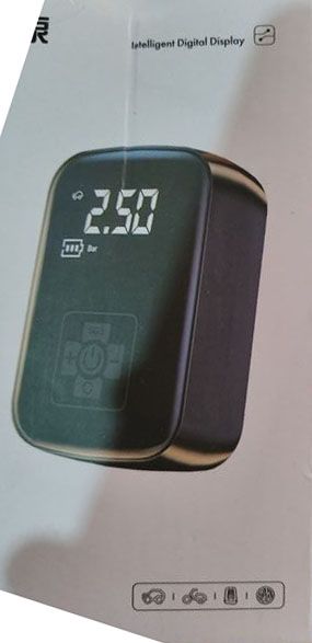 Inflador Digital Portátil