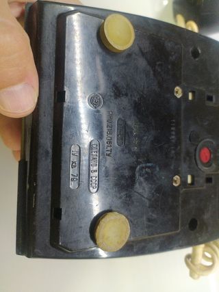 Teléfono giratorio Sovietico Vintage