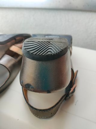 Sandali Katrin 37 oro/argento